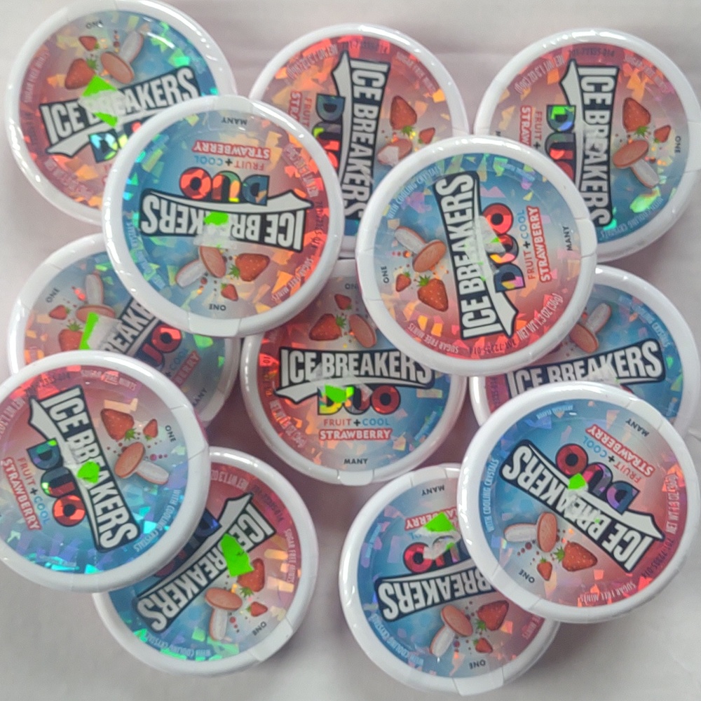 Ice breakers duo strawberry fruit cool 2023 discontinued